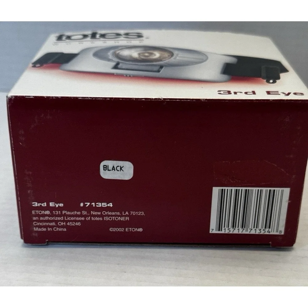 Totes 3rd Eye Headlamp #71354 with Elastic Head Band Batteries Needed NOS in Box